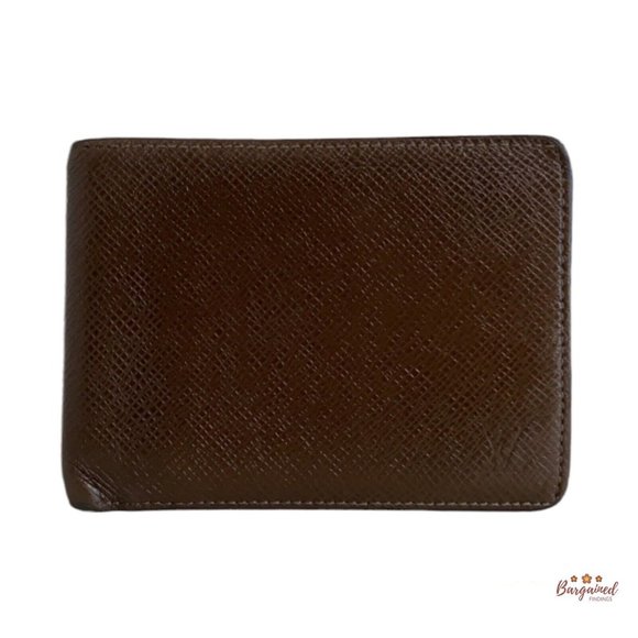 Louis Vuitton Multiple Taiga Leather Bifold Wallet